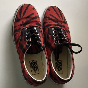 Vans, Red & Black, women’s 11, men’s 9.5